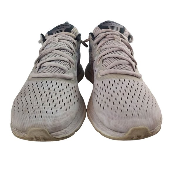 Under Armour Charged Impulse‎ Womens 9.5 Gray Running Shoes Sneakers 3021967-101 - Picture 3 of 9
